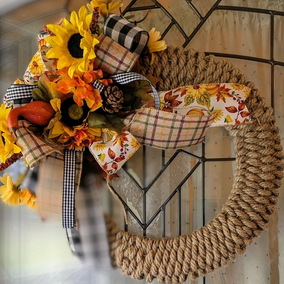 SIPP Addition Autumn Wreath - Picture 8 of 10
